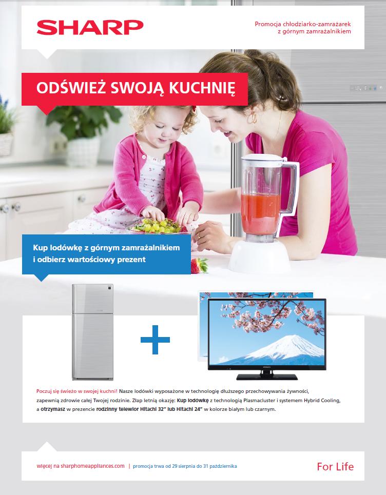 Kup lodówkę, otrzymaj telewizor gratis