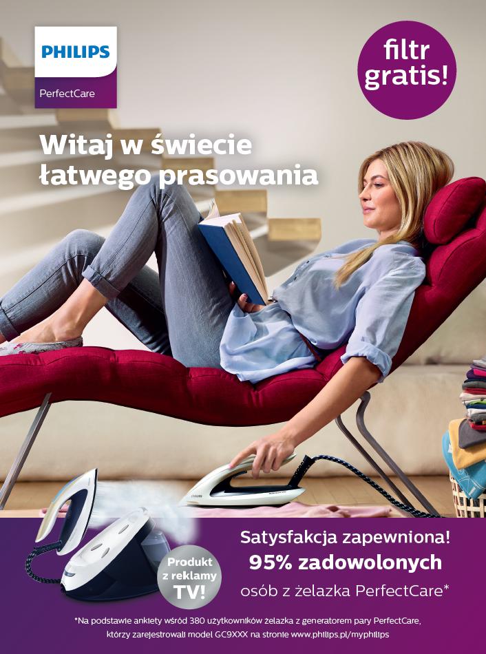 Filtr gratis po zarejestrowaniu żelazka
