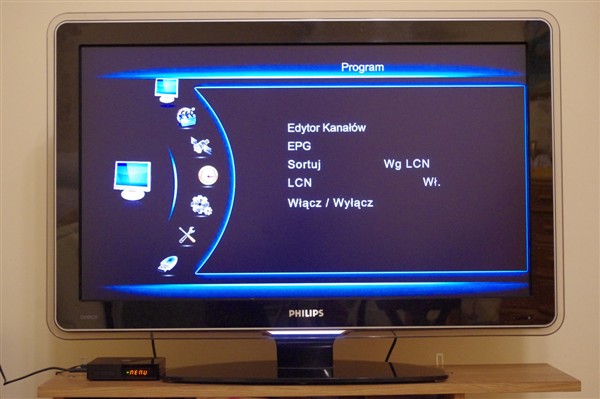 Odbiornik DVB-T/T2 Opticum AX Lion 2-M
