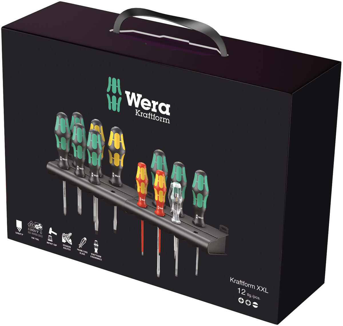 Uniwersalne wkrętaki Kraftform XXL 2