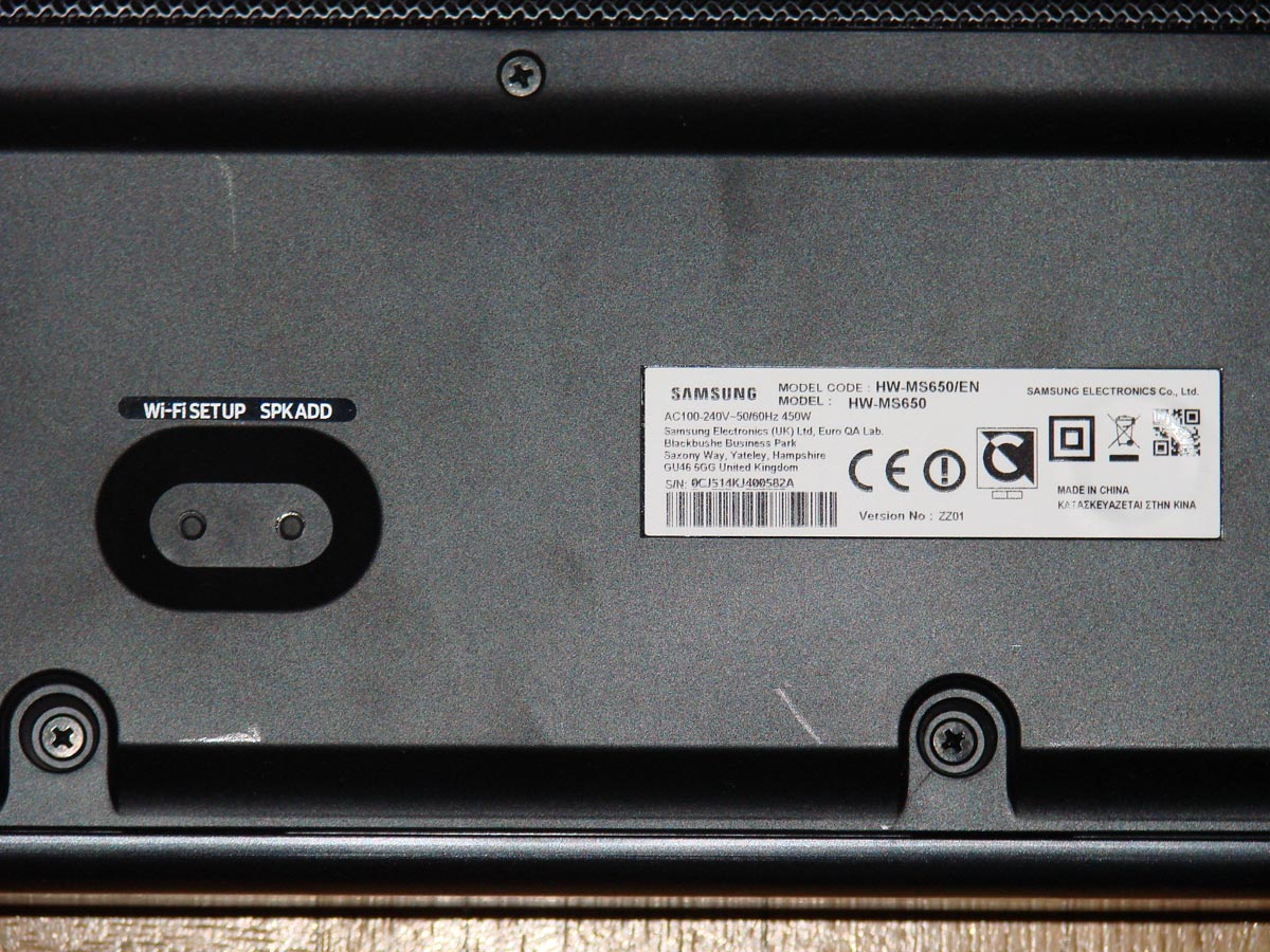 Soundbar HW-MS650 9