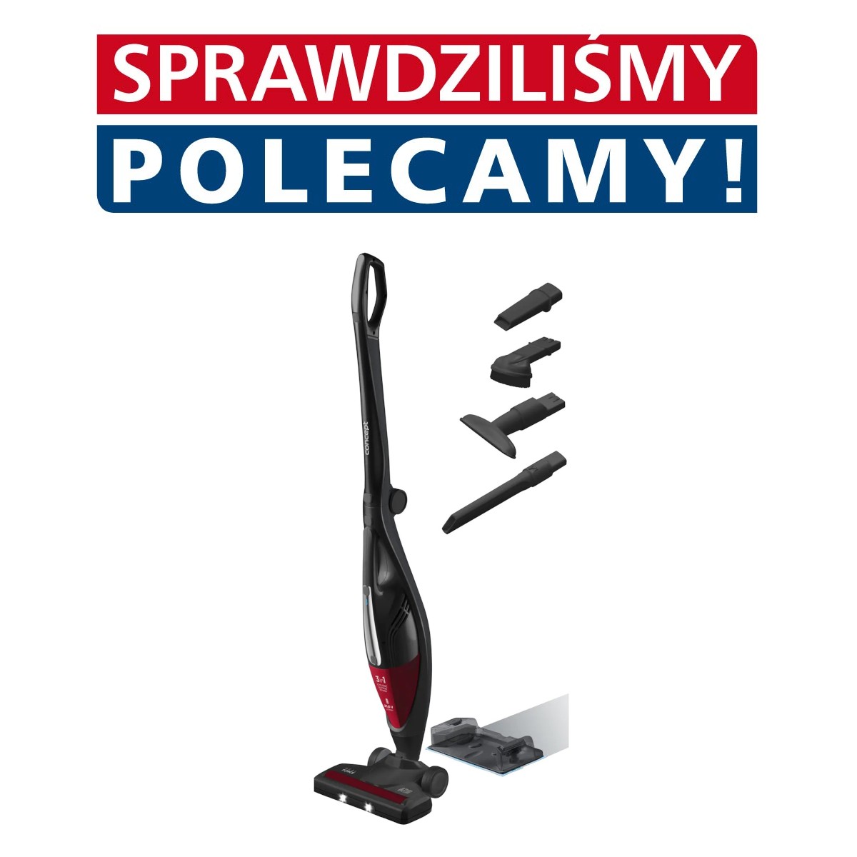 Odkurzacz bezprzewodowy 3 w 1
